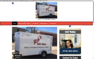 Rick's Comfort Solutions LLC website