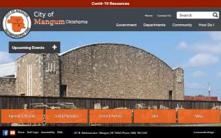 Mangum's Transport & Heavy Haul website