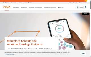Voya Financial website