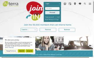 Interra Credit Union of Nappanee website