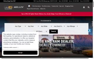 Melloy Ford website