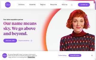 Cielo Salon & Spa website