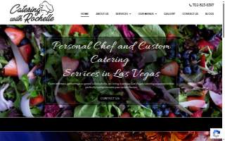 Catering with Rochelle website