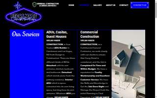 VEGAS MADE CONSTRUCTION website
