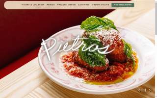 Pietro's Famiglia website