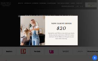 Beautiful Bella Salon website