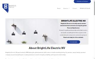 BrightLife Electric NV website