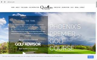 Quintero's Auto Sales website