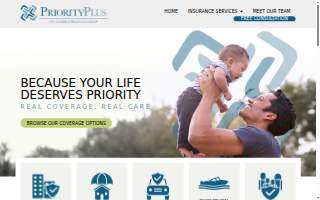 Priority Plus Insurance & Financial Group website
