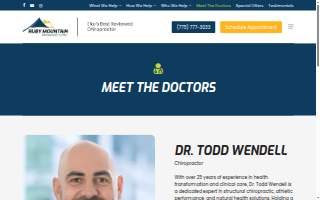 Dr. Todd Wendell website