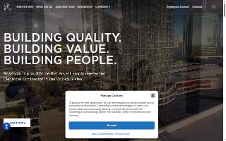 Rosendin electric website