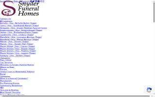 Snyder Plumbing website
