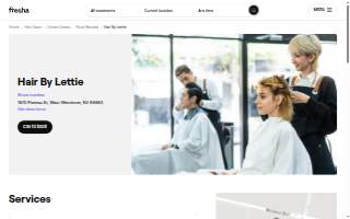 Hair By Lettie website