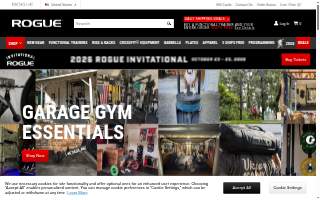 Rogue Iron Gym website
