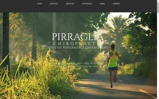 Pirraglia Chiropractic & Athletic Performance Enhancement website