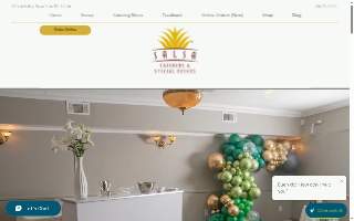 Salsa Caterers of Mount Vernon website