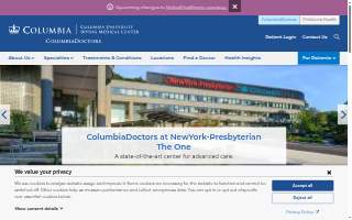 ColumbiaDoctors - 15 North Broadway website