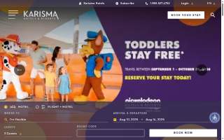 Karisma Hair Salon website