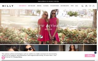 Milly's Dominican Salon website