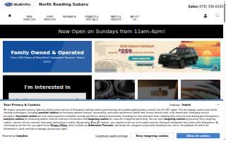 Subaru of Troy website