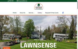 Lawnsense Lawn & Landscape website