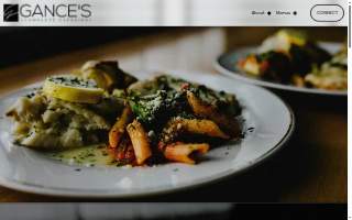 Gance's Complete Catering website