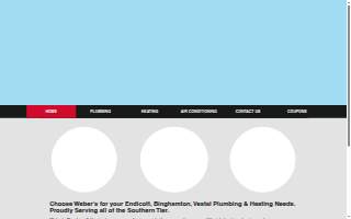 Weber's Plumbing & Heating, LLC website