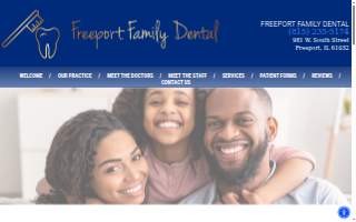 Freeport Family Dental-Drs. Mac & Sarin website