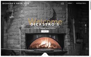Dicastro's Brick Oven website