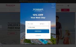 Ramada by Wyndham Rome/Verona website