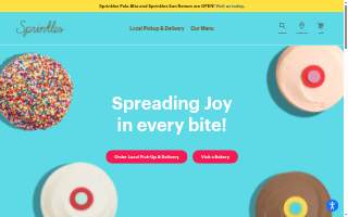 Sprinkles San Ramon website