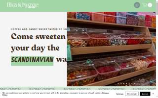 Fika and Hygge website
