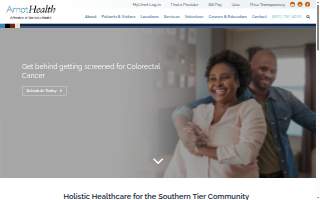 Arnot Health Walk in Care Eastside website