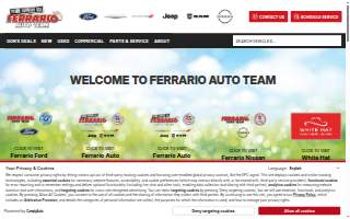 Ferrario Ford website