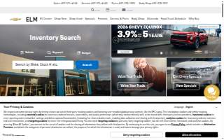 Elm Chevrolet website