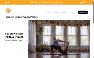 Karen Hansen Yoga & Pilates website