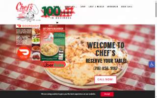 Chef in the Valley website