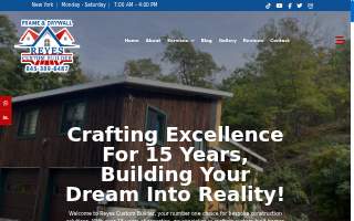 Reyes Custom Builder website