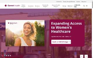 Garnet Health Medical Center website