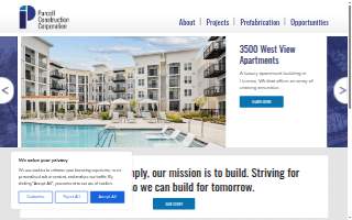 Purcell Construction Corporation website