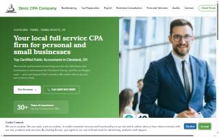 Simic CPA Company website