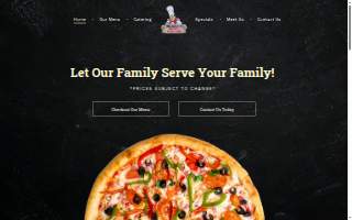 Noday's Pizza & Deli website