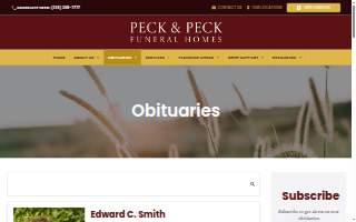 Peck Electric website