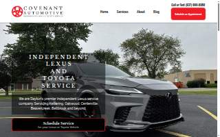 Covenant Automotive website