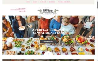 Pink Peppercorn Catering website