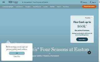 In Season Landscaping website