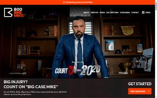 Big Case Mike Law Firm website