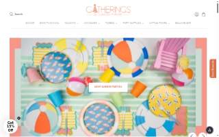 Gatherings Kitchen website