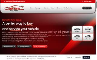 Don Sitts Auto Sales, Inc website