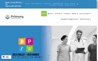 Primary Health Solutions of Middletown website